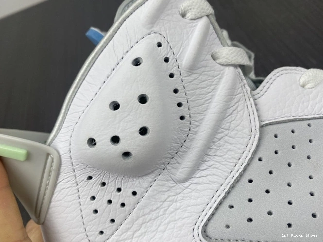1st Kicks Jordan Mint Foam Air 6 DQ4914-103 WMNS 0724